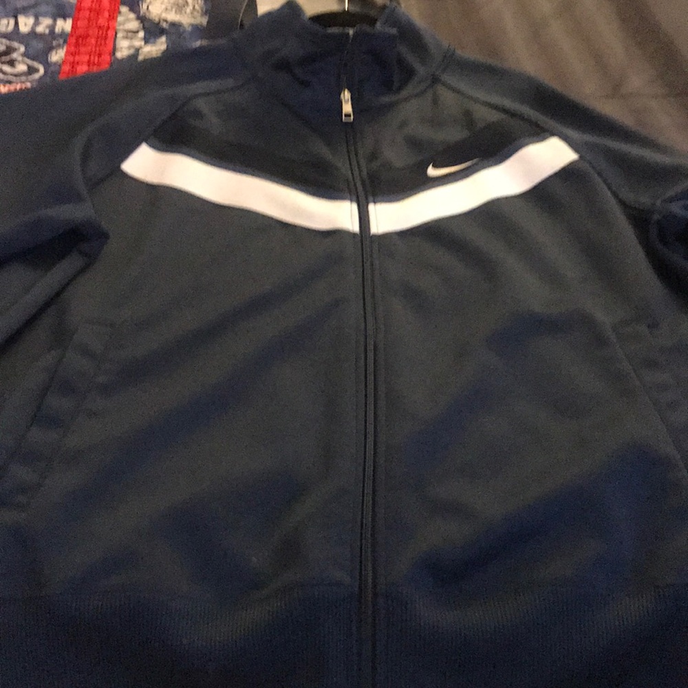 Blue Nike jacket